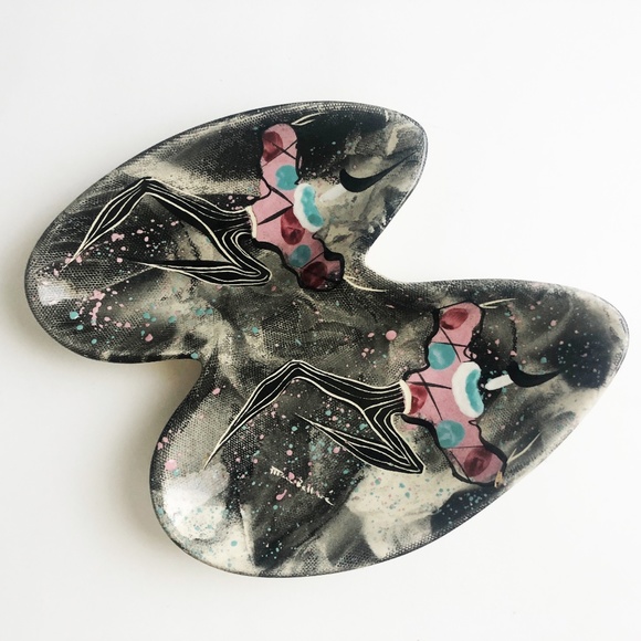 Vintage Marc Bellaire Mardi Gras Candy Dish MCM - Picture 3 of 8